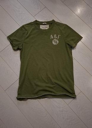 Оригинальная футболка abercrombie i fitch muscle xl базовая мужская футболка спортивная футболка