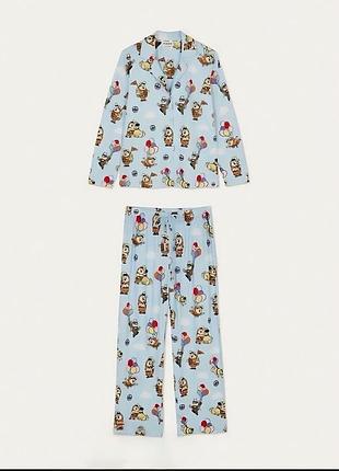 Піжама мікрофібра primark s-xs