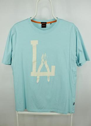Якісна брендова футболка boss relaxed fit teemeccano t-shirt men's