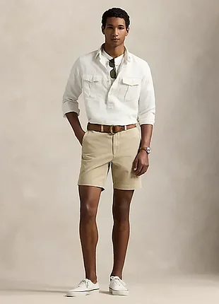 Ralph lauren 8-inch straing fit chino шорти