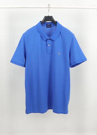 Чоловіча polo футболка gant blue