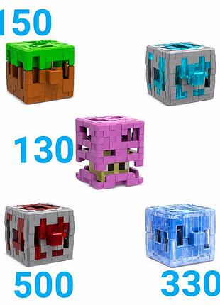 Фигурки kinder joy minecraft