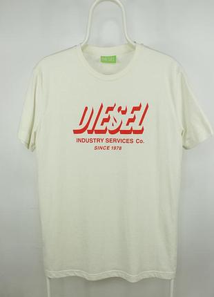 Качественная базовая футболка diesel t-diegos-a5 t-shirt men's