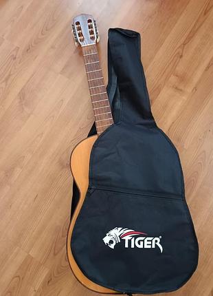 Чехол для гитары tiger 🐯 цвет черный среднего размера чехол для мальенькой гитары