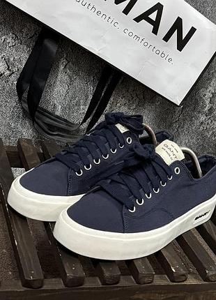 Кеди чоловічі кросівки gant синій 40 26см