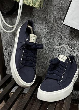 Кеди чоловічі кросівки gant синій 40 26см 5
