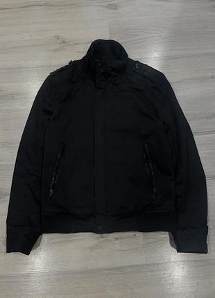 Чоловіча куртка бомбер zara man basic зара  y2k vintage old money classic класичного стилю