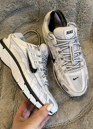 Кросівки чоловічі nike p-6000 white/metallic 38 р ( уст 25 см,