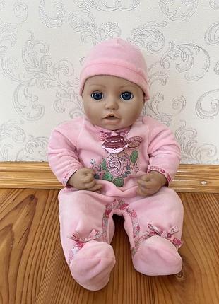 Пупс інтерактивний zapf annabell