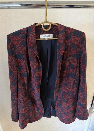 Шовковий жакет diane von furstenberg