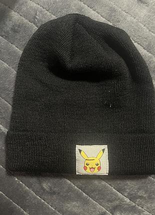 Zara x pokémon pikachu дитяча в'язана шапка-біні