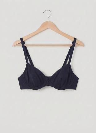 Мягкий бюстгальтер на косточках хлопковый m&amp;s collection 32а 70а