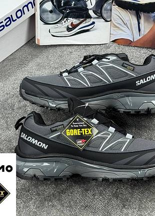 Salomon xt-6 expanse  winter grey black gore-tex