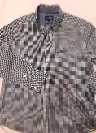 Сорочка чоловіча,,мarks spencer" blue harbour, нова,100% котон,
50р/l/176-182