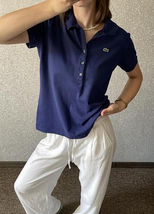 Жіноче поло футболка lacoste