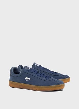 Кеди чоловічі lacoste оригінал, сині, 43 розмір