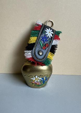 Колокольчик вінтажний альпійський  (cowbell) allgäu sonne
