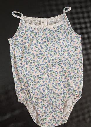 Боді h&m 92 квіточки 2 роки