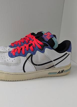 Кроссовки nike air force 1 react white