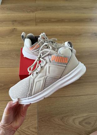 Жіночі кросівки пума puma оригінал 38 us 7,5 24 24,5 беж бежеві літні
