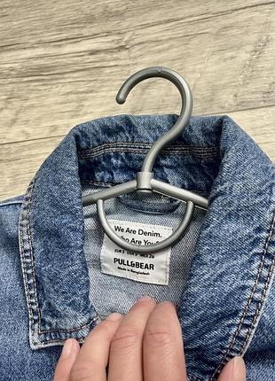 Джинсова сукня- сорочка pull&bear 3