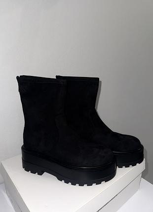 Черевики calvin klein jeans flatform zip mg ss