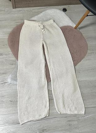 Вʼязані штани від pull&bear