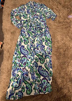 Женское платье на запах zara