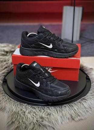 Кросівки nike p-6000 reflective t, чорні 938-12