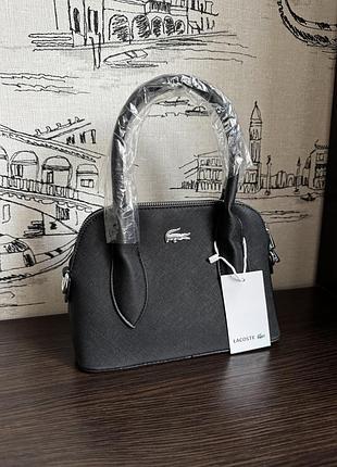 Сумка lacoste нова в чорному кольорі