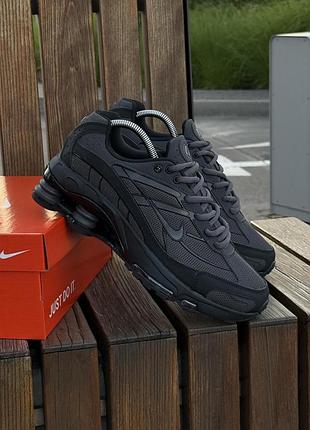 Кросівки nike shox ride 2 sp, темно сірі