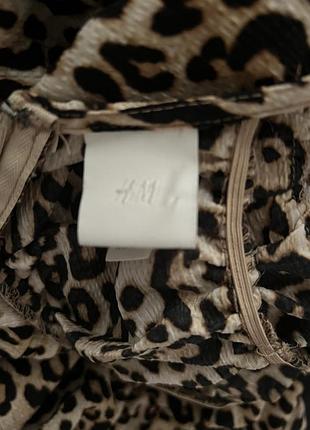 Сукня леопардова h&m 4
