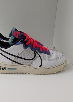 Кросівки nike air force 1 react white 3