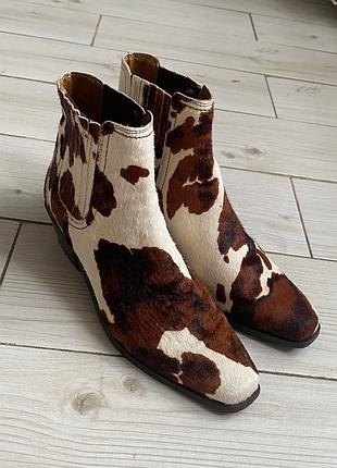 Cowhide взуття ковбойки