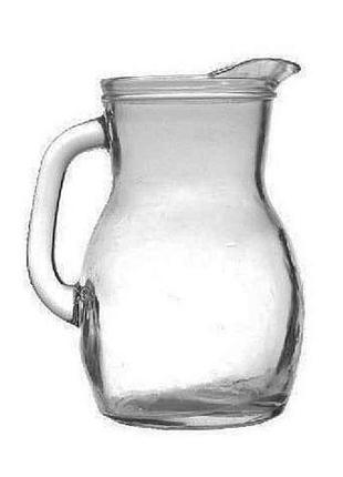 Глечик 1л прозорий тех.уп. тм farglass