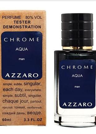 Тестер мужской azzaro chrome