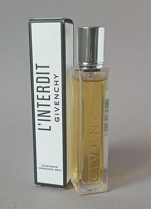 Givenchy l'interdit eau de parfum миниатюра для женщин (оригинал)