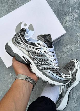 Мужские кроссовки saucony progrid omni 9 grey/metallic