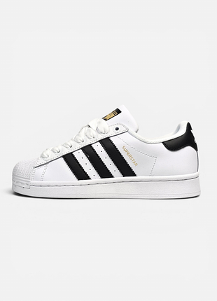 Жіночі кросівки adidas superstar white black / smb+ 🔗