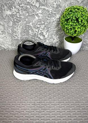 Asics gel-contend 7 кроссовки 40 размер спортивные серые