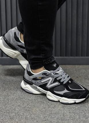 Мужские кроссовки new balance 9060 cordura black grey / smb+ 🔗