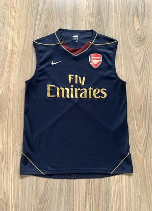 Мужская футбольная тренировочная майка джерси nike fc arsenal