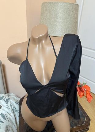 Нова асиметрична блуза zara