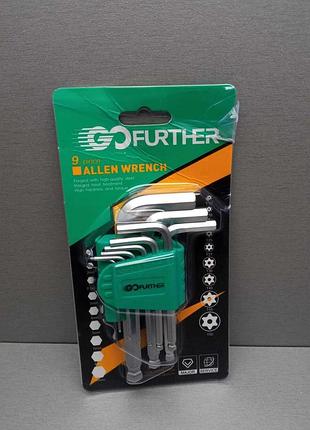 Б/у набор шестигранников gofurther 9шт 3