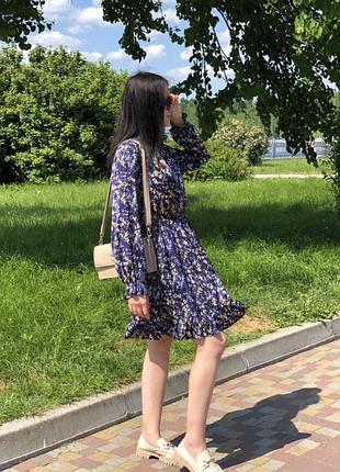 Плаття жіноче літнє goldi, колір синій, розмір м