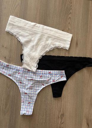 Трусики стринги мікрофібра набір primark