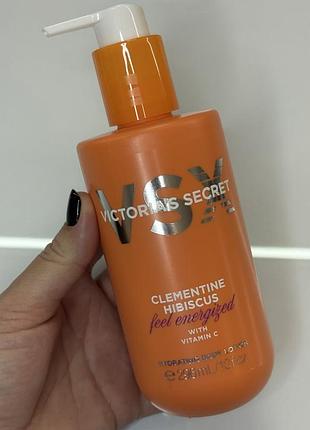Лосьйон clementine hibiscus victoria’s secret оригінал (транспортний брак)