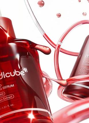 Сироватка для обличчя medicube egf nad firming serum 30 мл — ліфтинг сироватка для пружності та еластичності шкіри