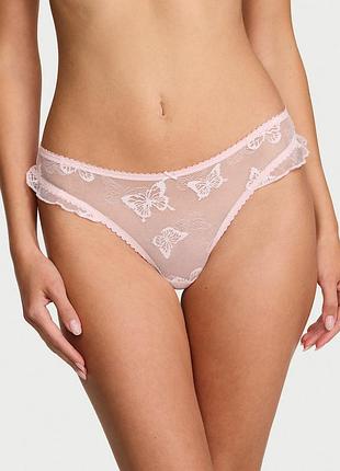 Нежно розовые трусики victoria’s secret оригинал