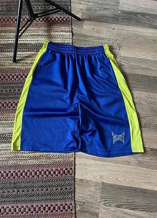Vintage wide leg patriot shorts tapout вышитый логотип y2k шорты
